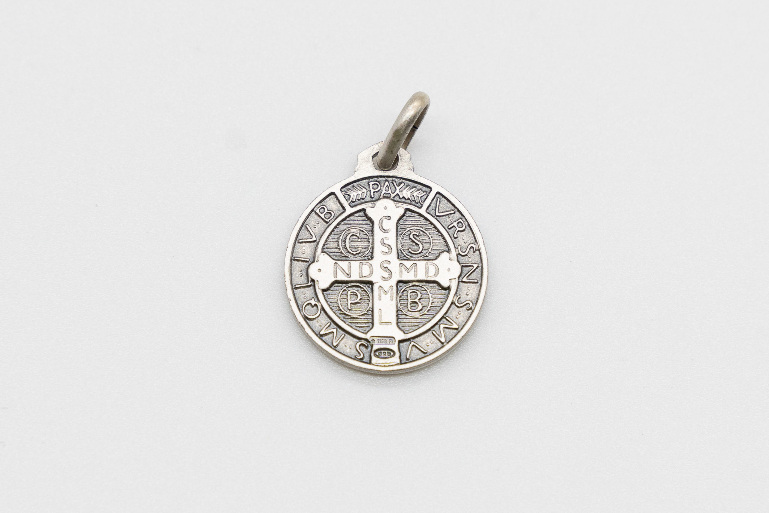 Medaglia San Benedetto argento - Omnia Sacra