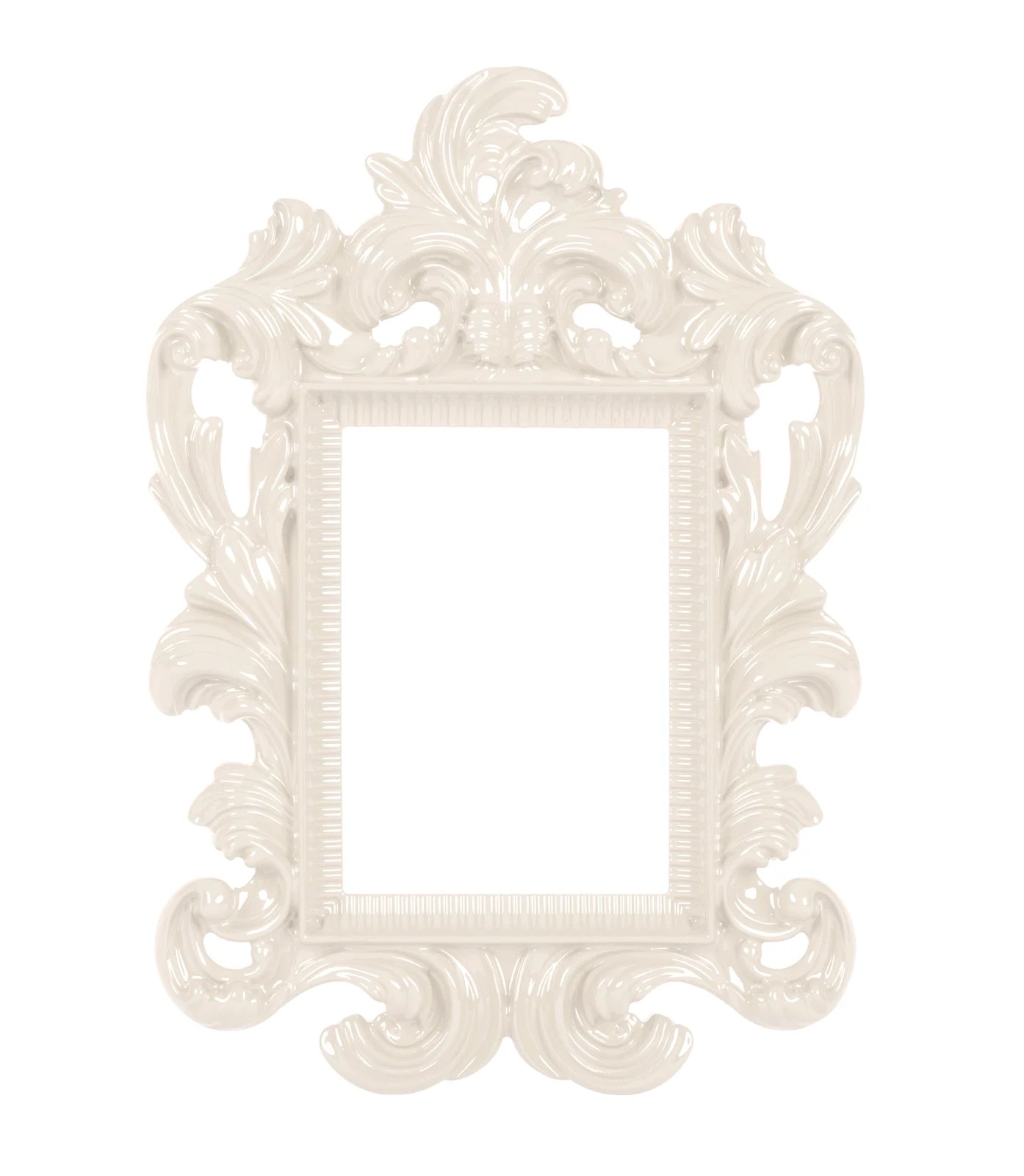 White Baroque Ladybird Photo Frame - SEQUENCES-