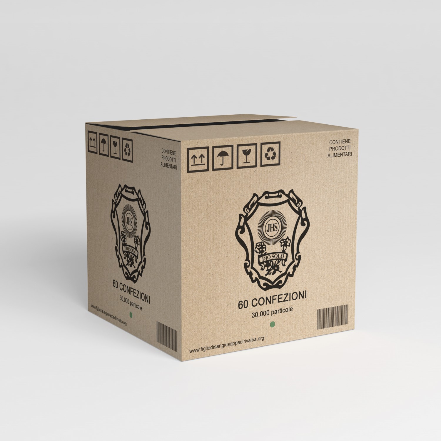 Particole 35mm -Scatola da 60 confezioni da 500 pezzi (30.000 pezzi)