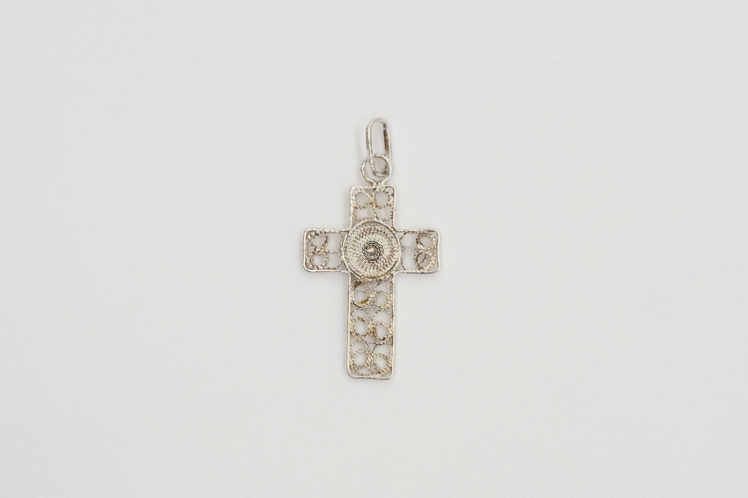 Silver Filigree Cross