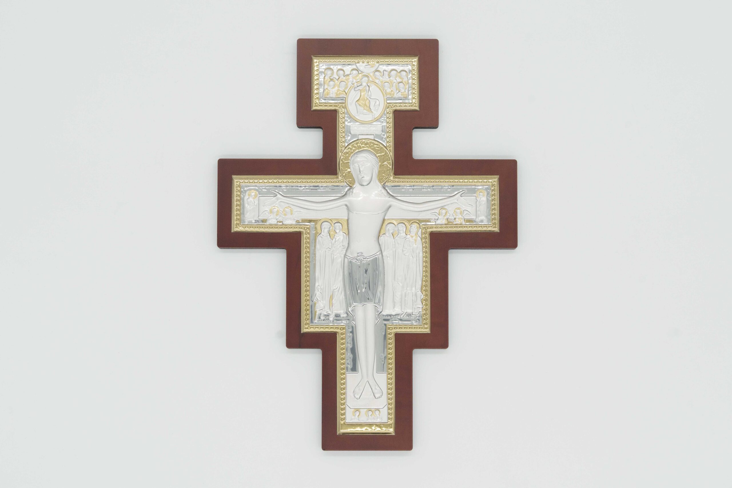 Crocifisso San Damiano Argento