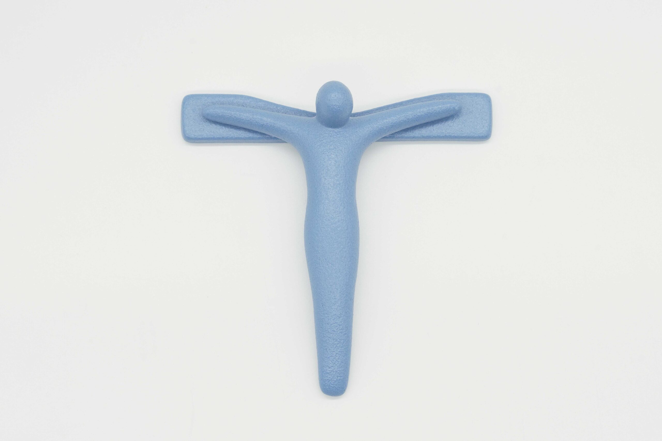 Crocifisso in Gres Porcellanato Celeste