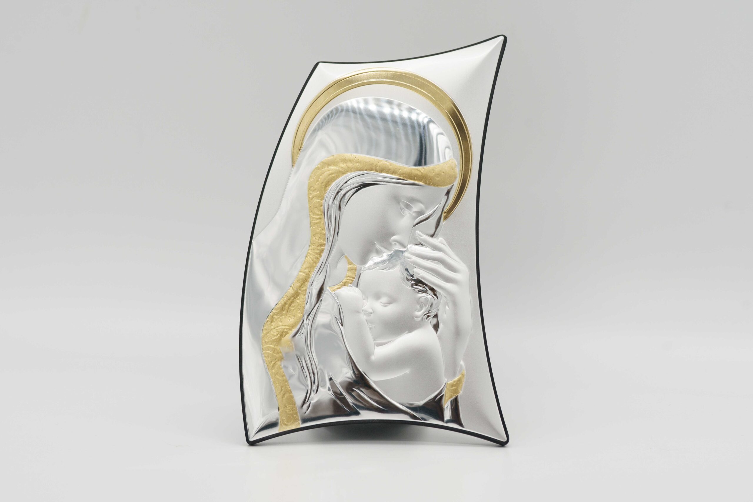 Icona Madonna con Bambino Vela in Argento -SEQUENZE-