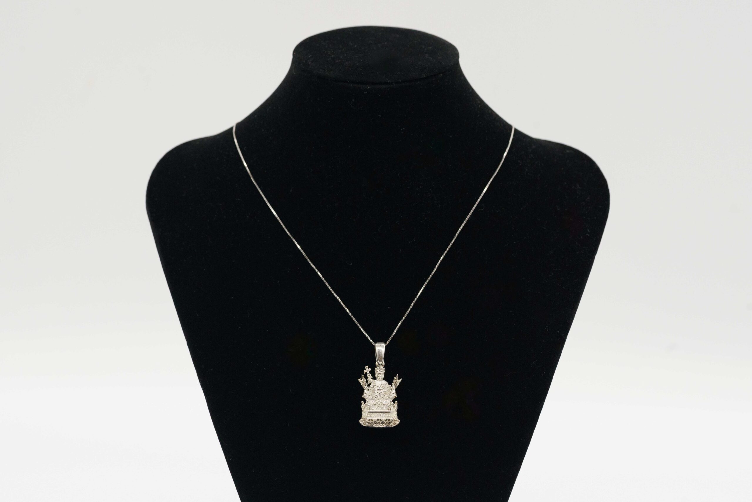 Ciondolo Sant'Agata in Argento