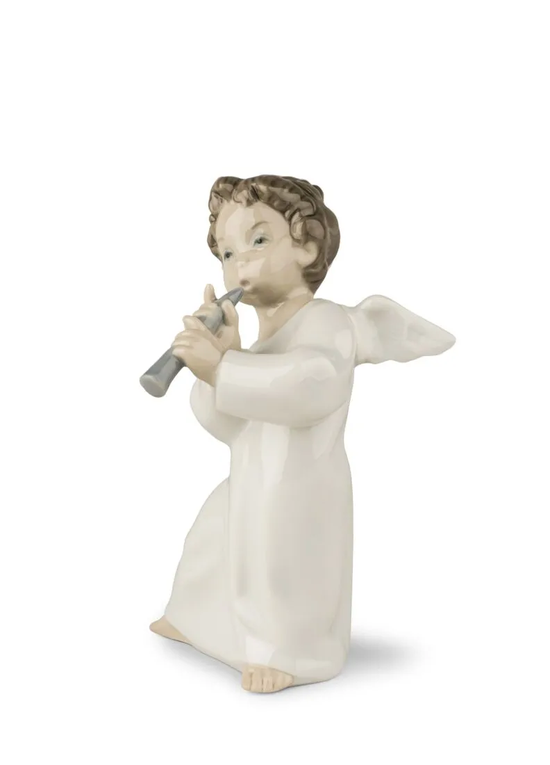Angioletto con Flauto Lladrò