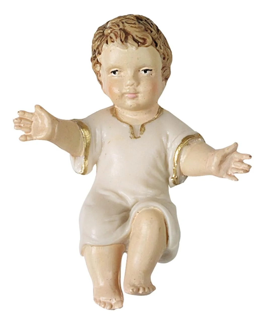 PVC baby doll 6 cm with little dress