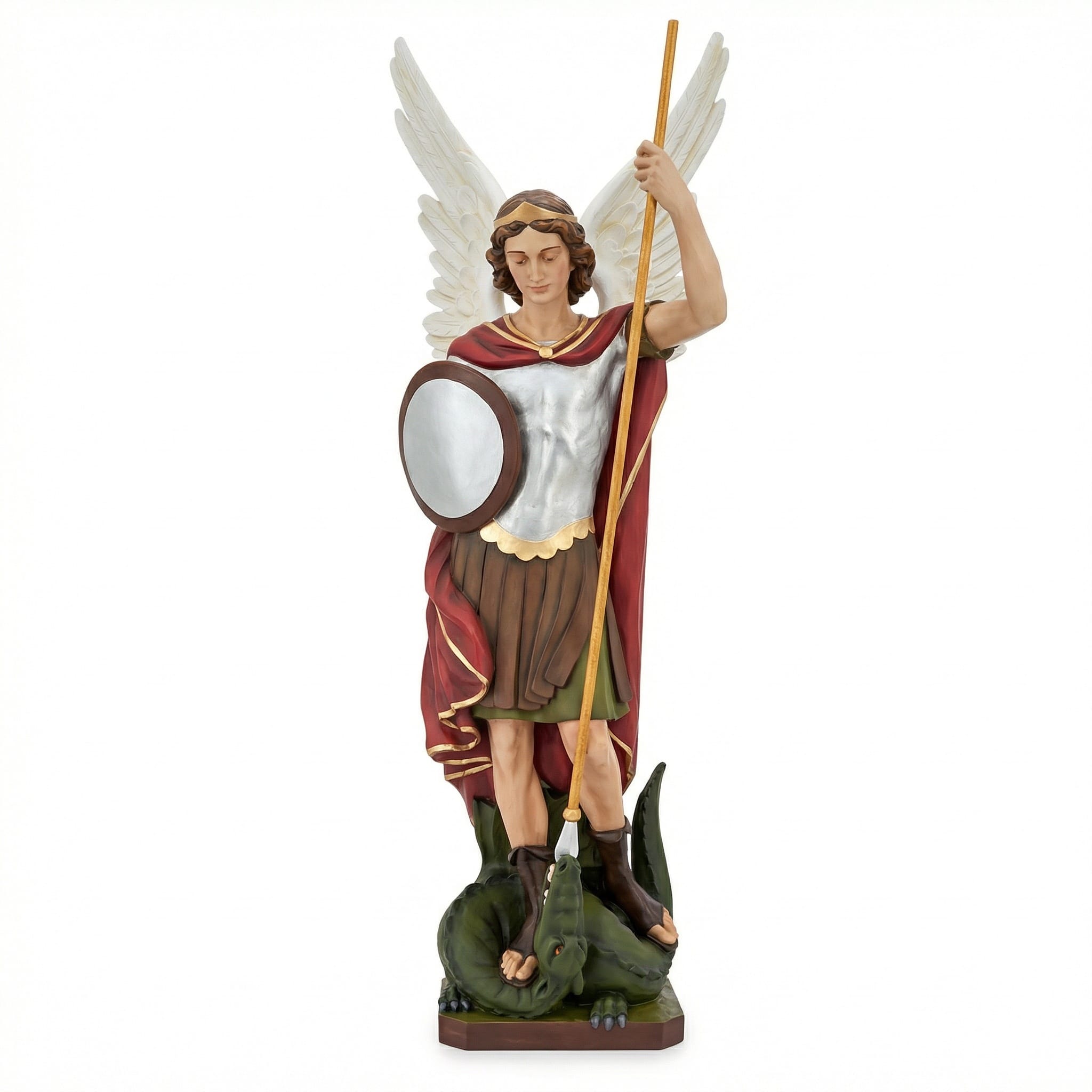 Statua San Michele Vetroresina 205cm